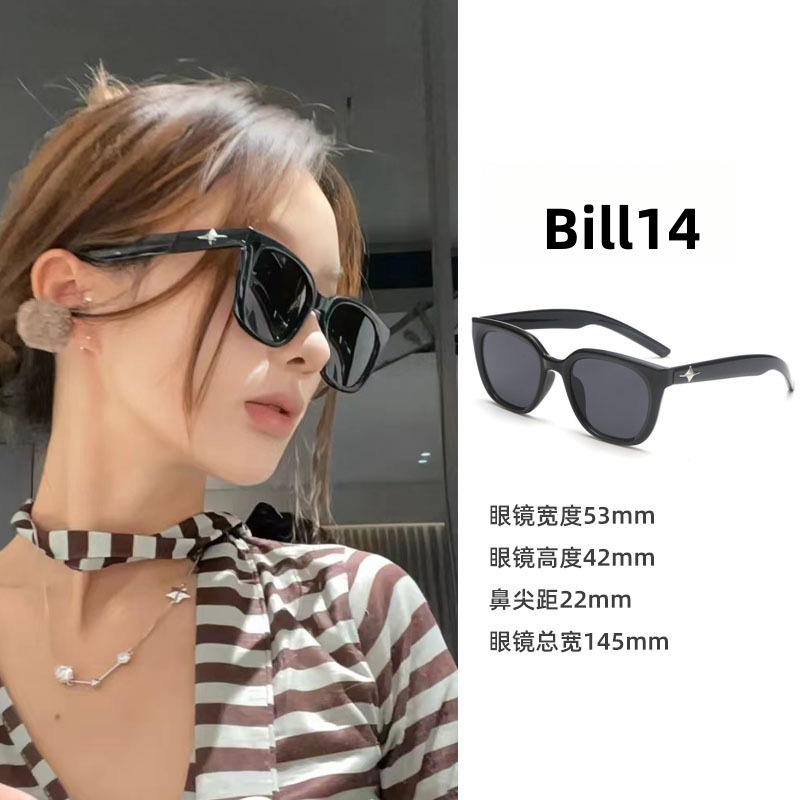 网红同款gm墨镜女时尚高级感复古猫眼墨镜防紫外线偏光太阳镜男潮详情4