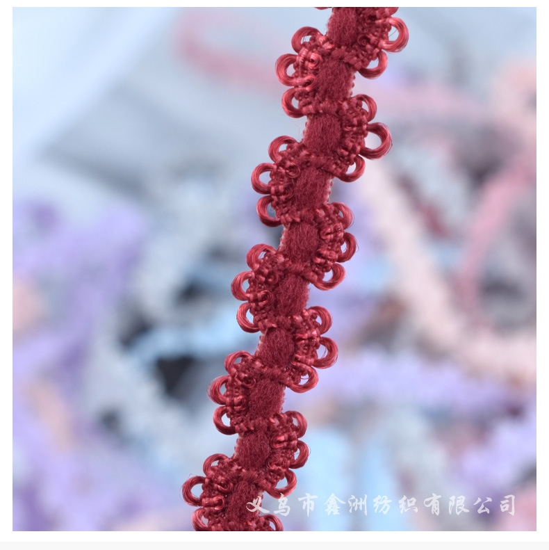 1.0cm双向弹力锦纶皇冠花diy手工配饰内衣内裤服装辅料芽边松紧带详情12