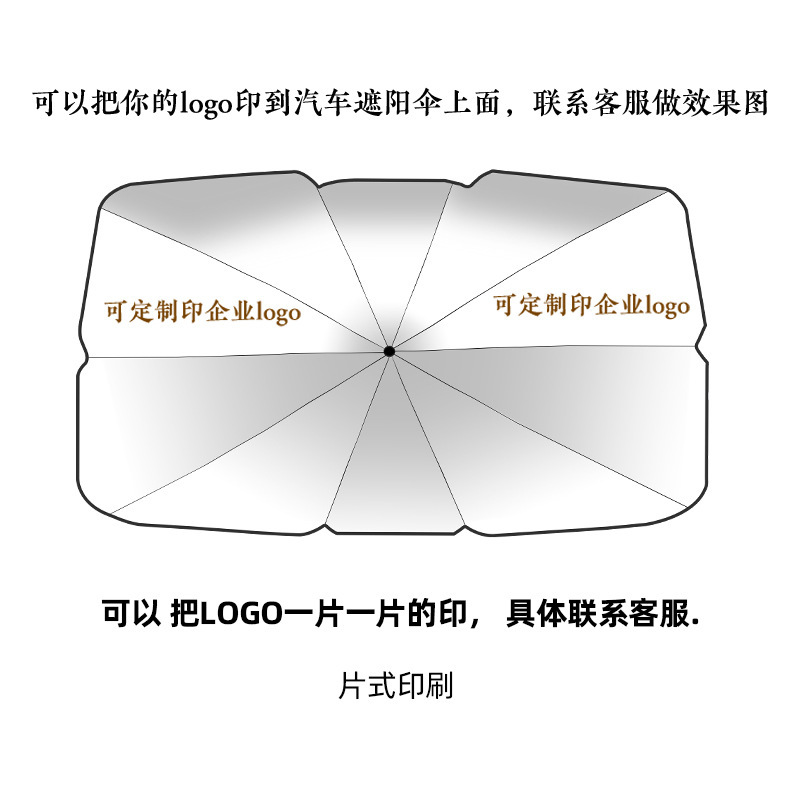 汽车遮阳伞遮光挡帘汽车遮阳板180cm防晒防紫外线详情3