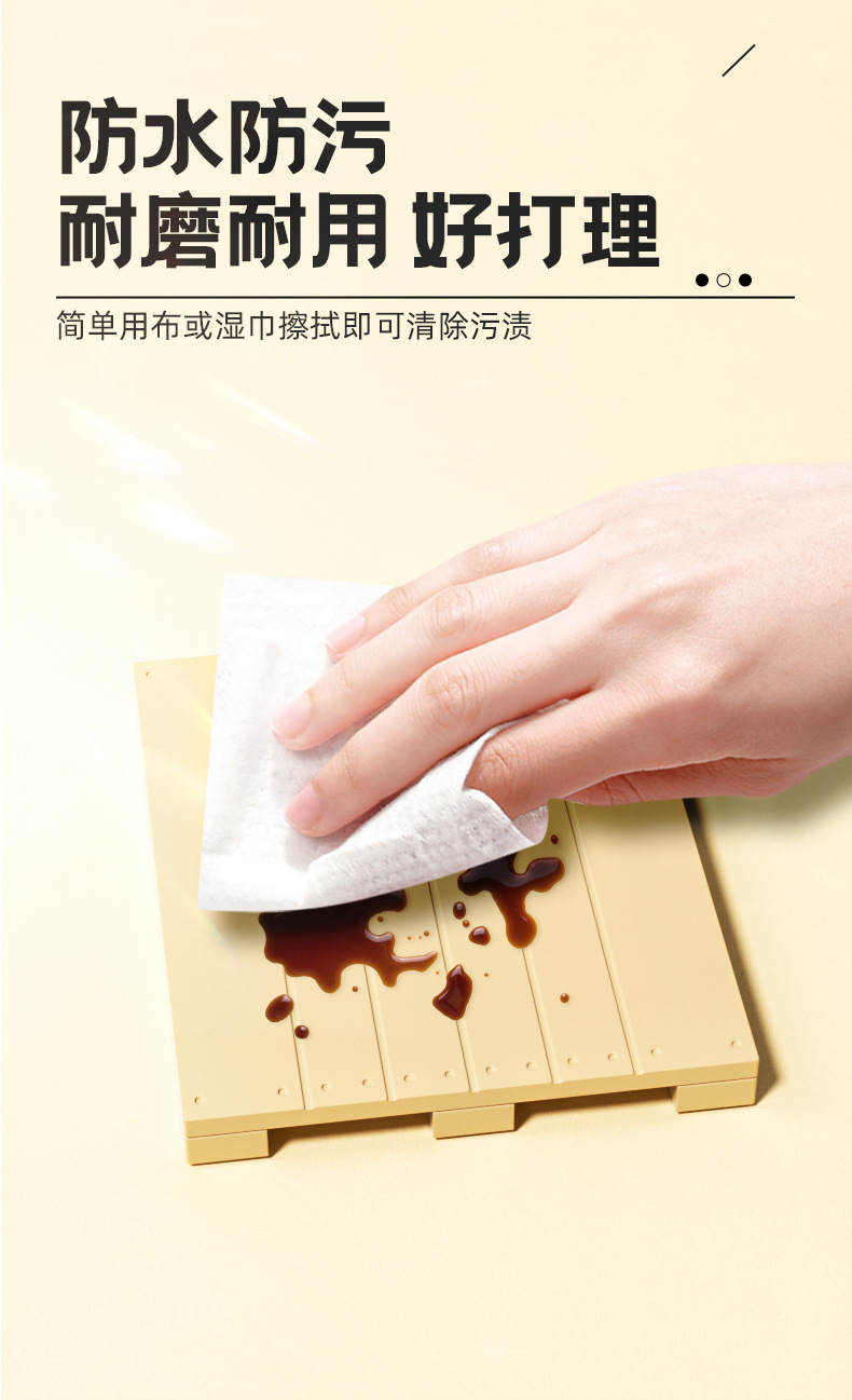 跨境爆款卡板硅胶杯垫餐垫防滑隔热防湿简约防水柔软环保材质定制详情7