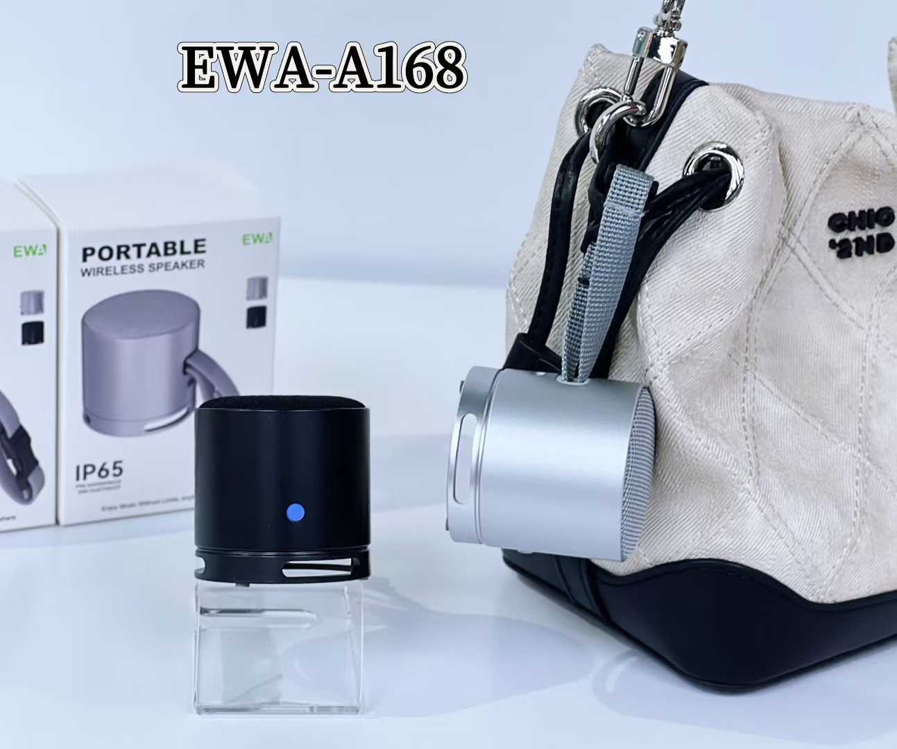 The new cross-border EWA Sound for Love EWA A168 outdoor portable Bluetooth speaker metal speaker is mini and portable pic 6