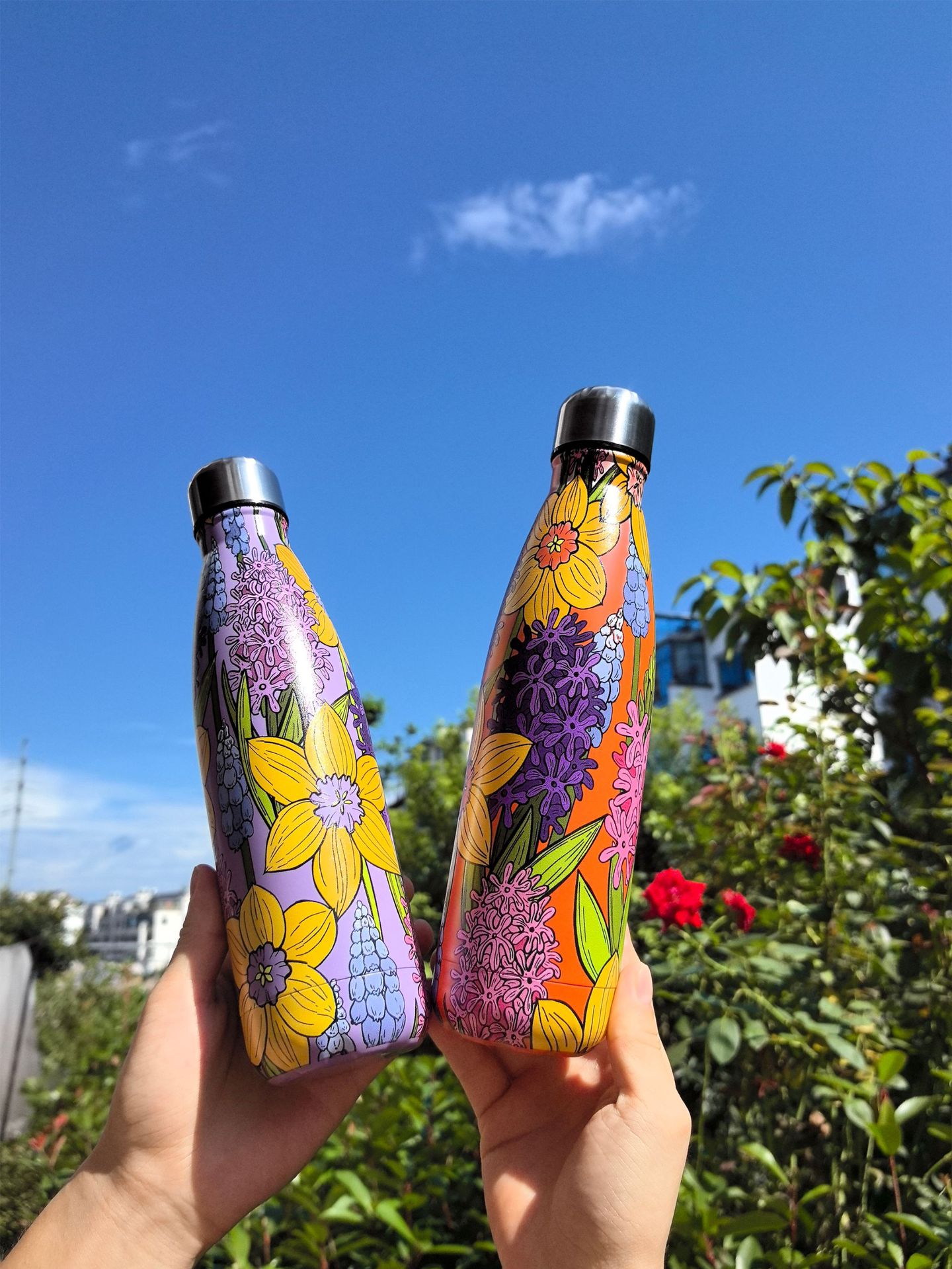跨境可乐瓶保温杯304不锈钢小口可乐瓶水杯UV3D5D打印支持一件代详情6