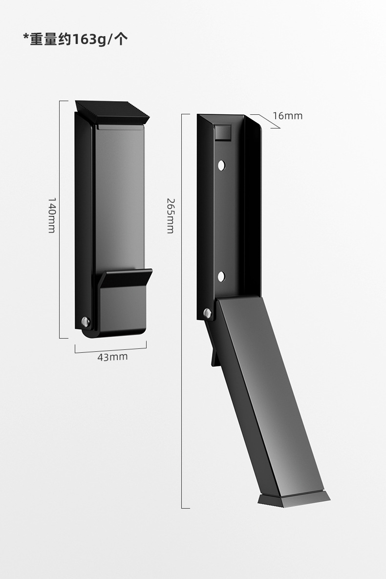 黑色门挡阻门器大门入户防风阻门缝止关器防撞安全抵门堵门顶门器详情13