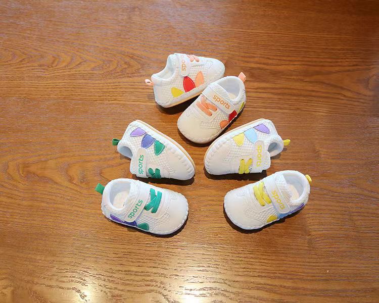 春秋季0一1岁宝宝软底学步鞋小童透气网面鞋3-6-10个月婴幼儿童鞋详情2