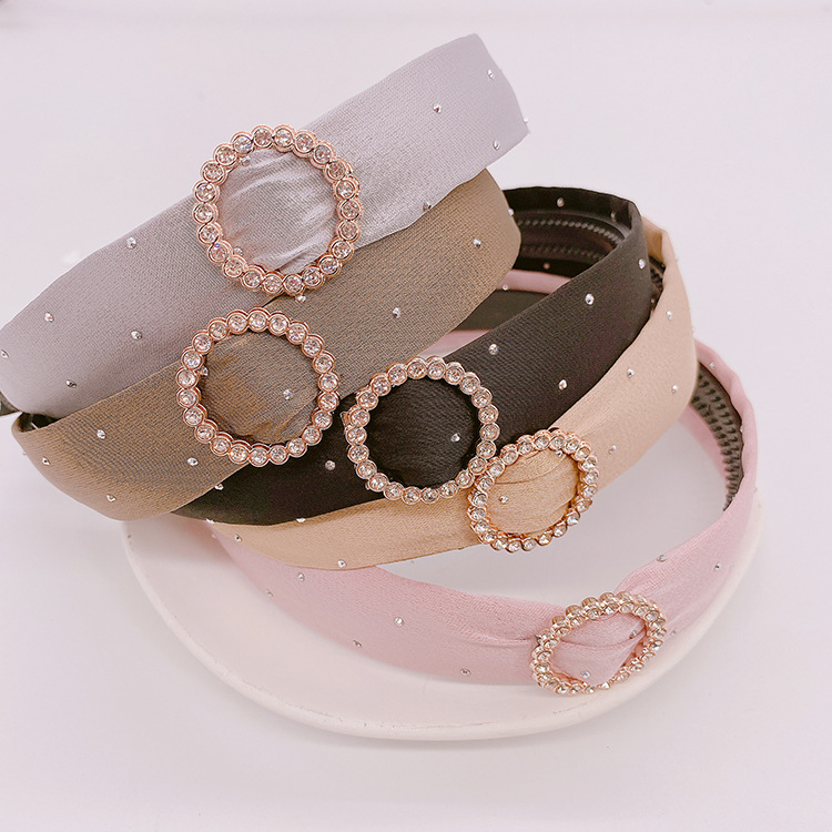 义乌地摊头发饰品2元文具店批发网红女宽边镶钻高颅顶发箍头箍G21详情21