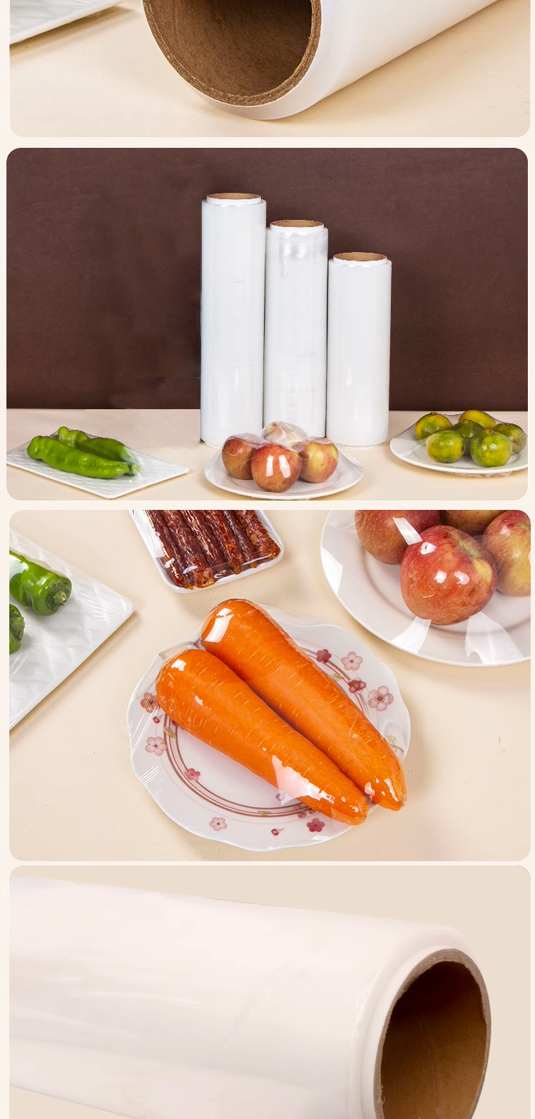 保鲜膜家用加厚一次性PE食品级耐高低温厨房冰箱蔬果保鲜商用批发详情10