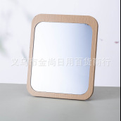 高颜值萌趣化妆镜学生宿舍桌面居家家用可立台式美妆镜卡通镜子详情6