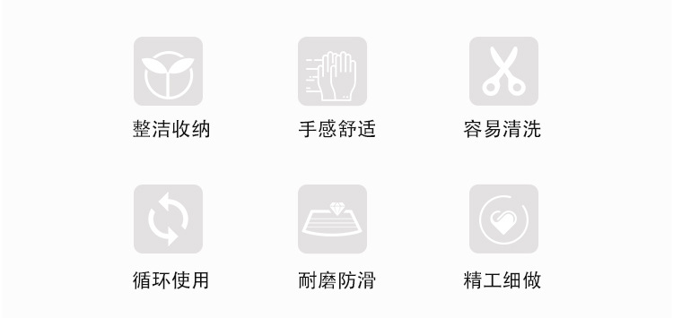 五格刀叉收纳盒子家用多功能厨房厨具餐具整理分格储物盒加工定制详情7