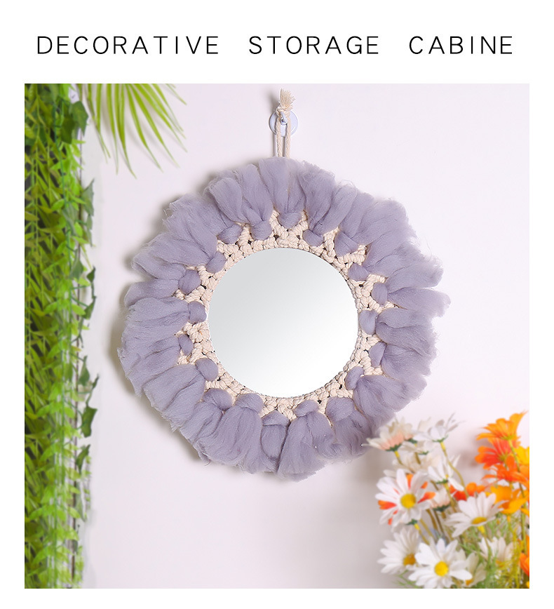 ins羽毛墙面装饰网红遮丑壁饰美容院服装店北欧创意成品床头客厅详情13