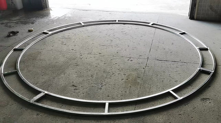 圆形桁架半圆弧形拱门婚庆背景架铁艺异形行架圆环镀锌铁架子厂家详情3
