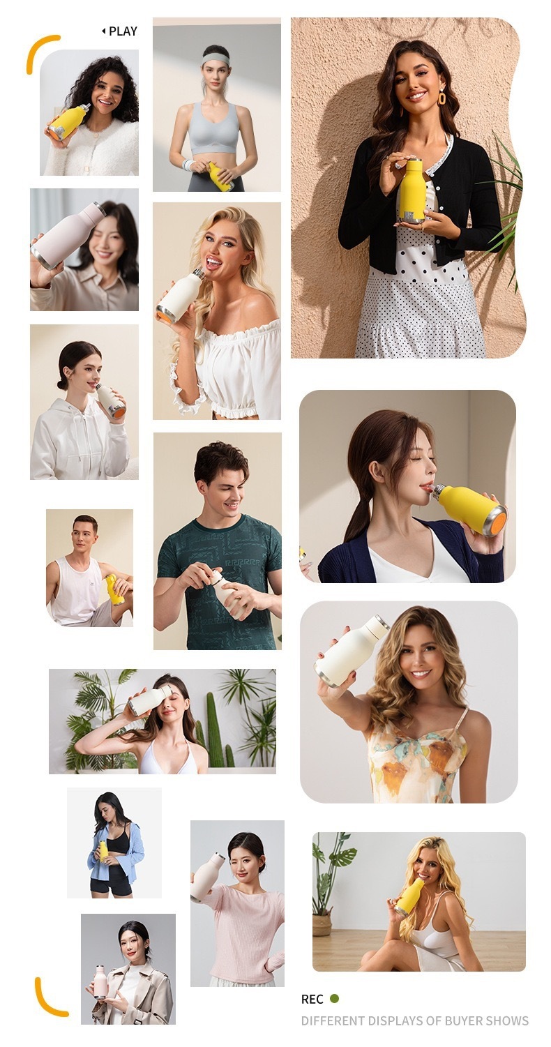 跨境新款TK亚马逊热卖创意可爱恐龙卡通公仔国潮儿童女生保温杯详情10