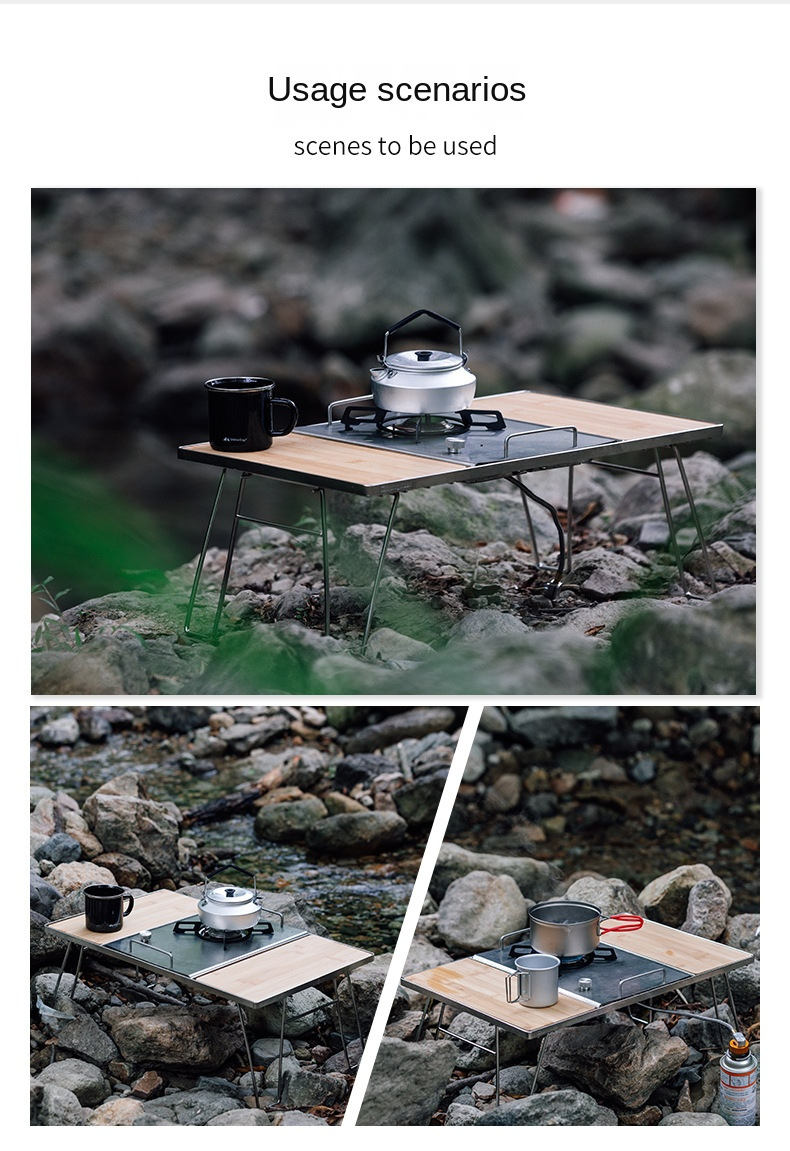 IGT outdoor stove portable table-embedded dual-purpose foldi详情9