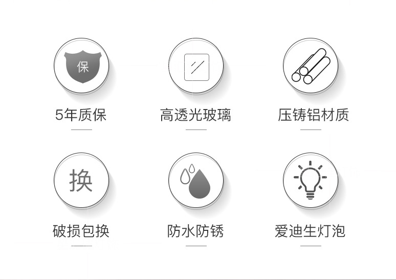 Modern Chinese-style outdoor wall lamps with waterproof features for villas, courtyards, retro outdoor balconies, and columns on both sides of the main entrance pic 2