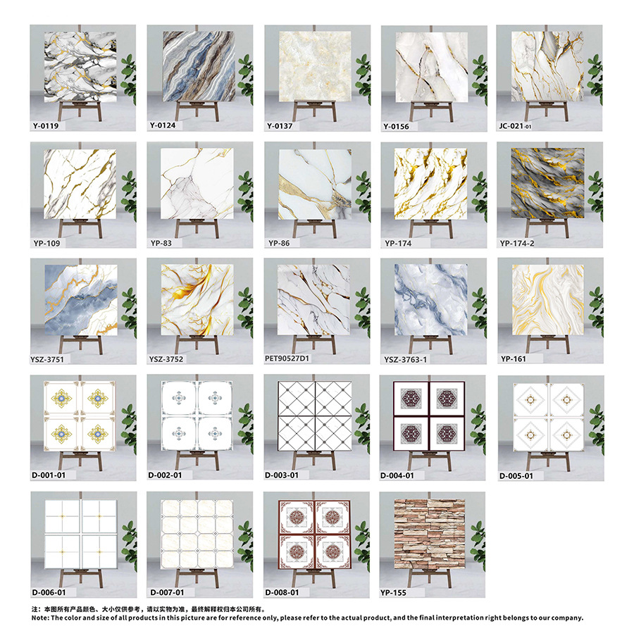 外贸鎏金大理石自粘墙贴 防潮家用电视背景墙贴饰xpe海绵墙贴批发详情12