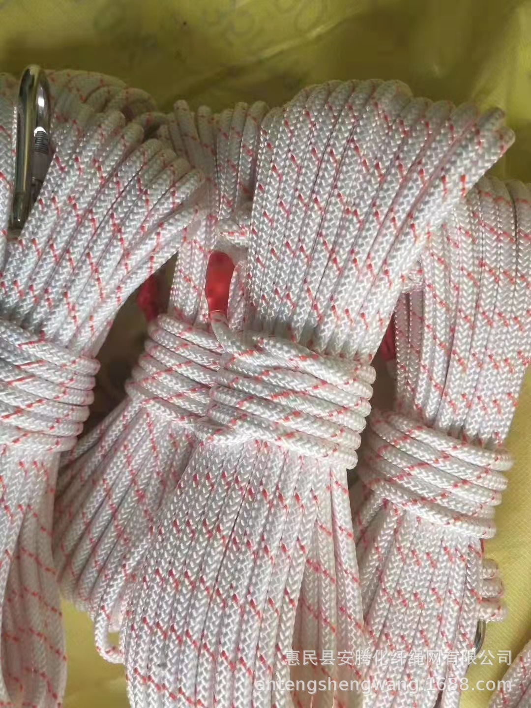 Steel wire core fire rescue escape and rescue rope for high-rise buildings, thick safety rope for preventing falls in high-altitude operations pic 16