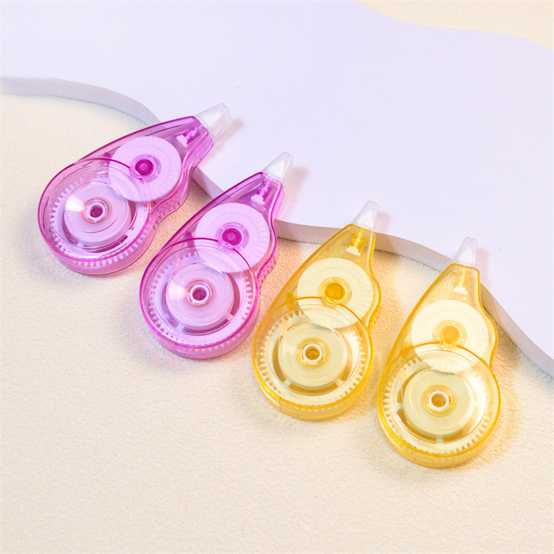 修正带学生学习纠错文具厂家批发彩色透明简约办公室便携用品套装详情5