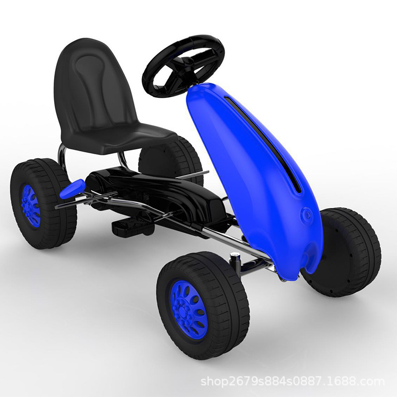 岳氏车业助力脚踏卡丁车四轮自行车儿童自行车详情6