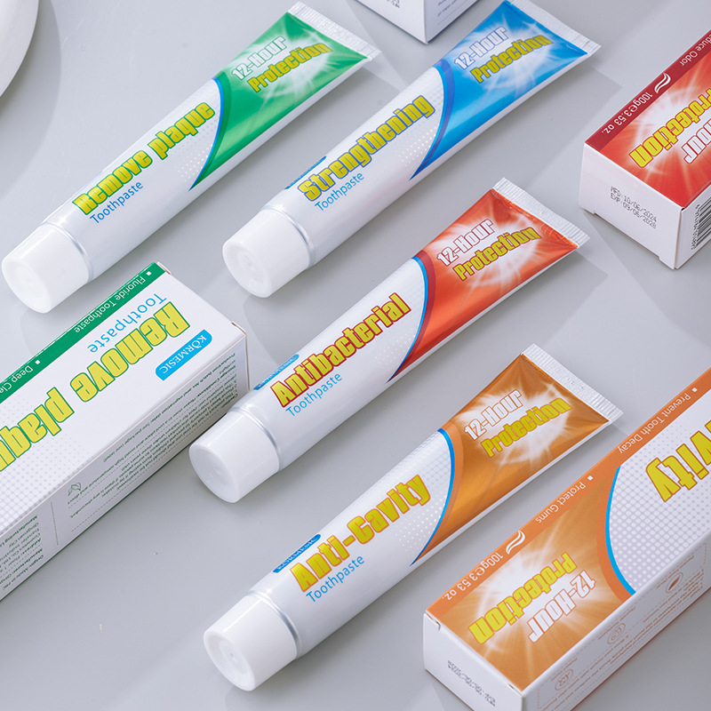 KORMESIC all-English toothpaste to reduce stains, clean mouth, freshen breath and prevent tooth decay toothpaste pic 23