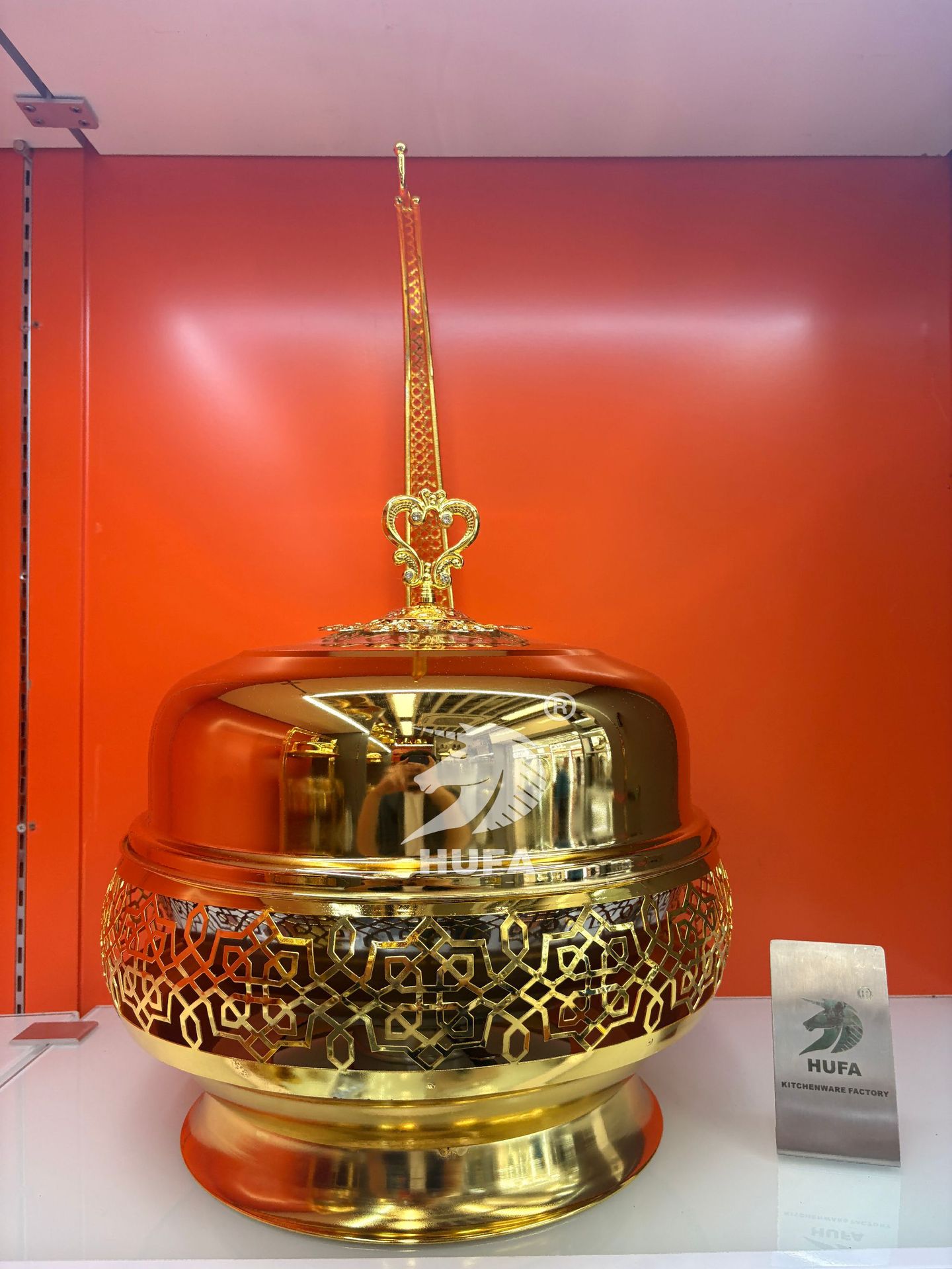 Cross-border best-selling luxury hanging lid stainless steel buffet stove, hotel and restaurant hook meal stove, alcohol stove, and Buffay stove pic 1