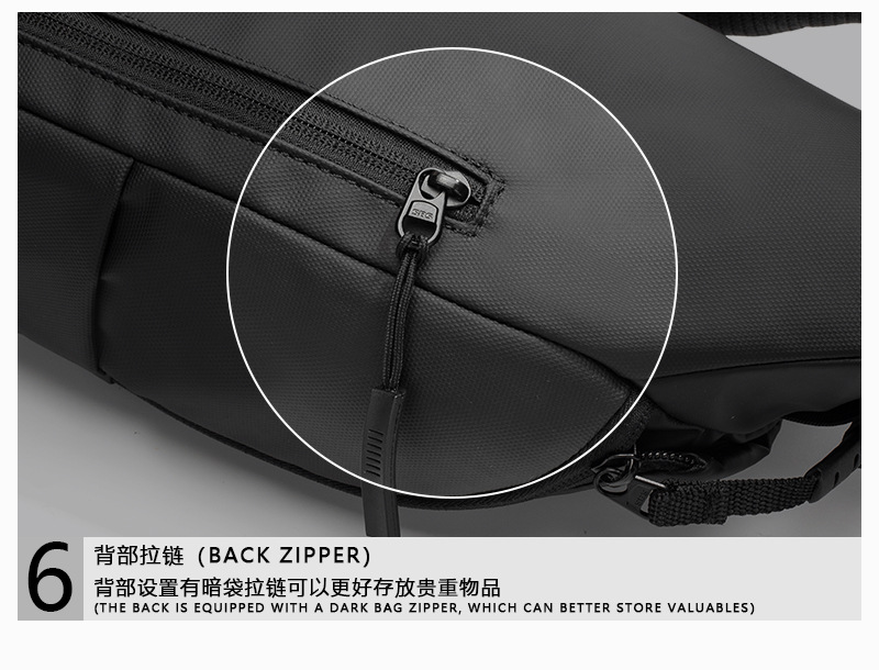 ins trendy brand chest bag for men, casual Japanese single-shoulder bag for men, small backpack for men, trendy crossbody bag for men, new waist bag for men pic 22