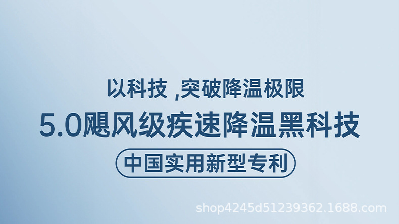 新款usb半导体冰敷制冷风扇手持便携式小型桌面充电涡轮迷你风扇详情2