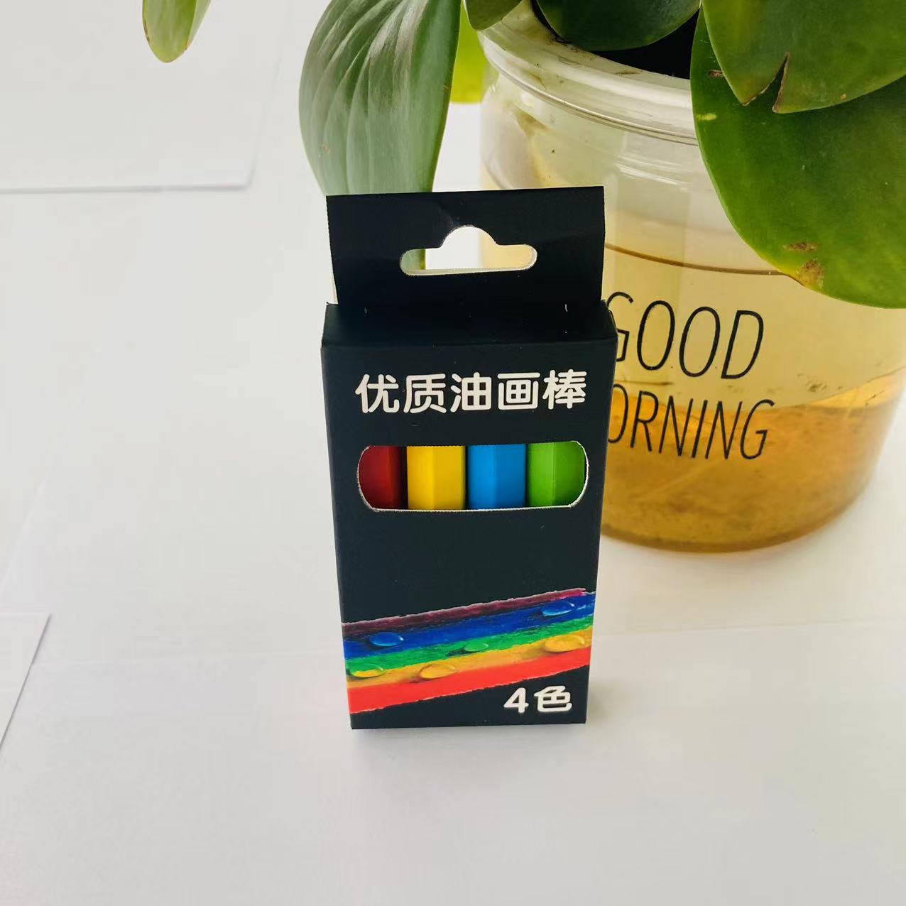 优质环保六角油画棒美术培训机构绘画班专用儿童叠色多彩油画棒笔详情6