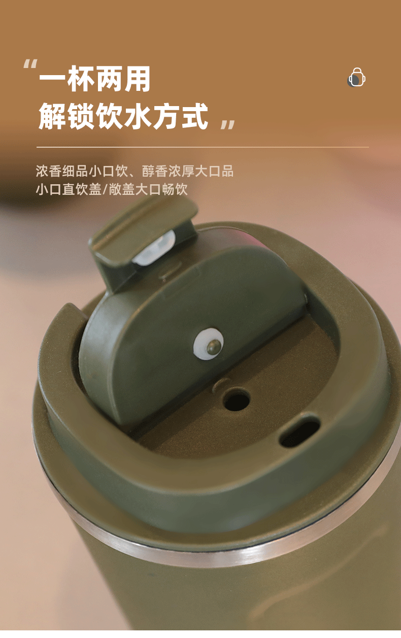 简约双层真空测温保暖智能咖啡杯户外防摔便携保温杯304不锈钢杯详情6