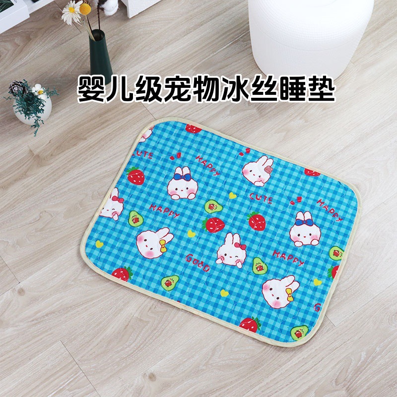 狗狗垫子睡垫夏天凉垫冰丝降温睡觉用宠物凉席垫猫咪冰窝宠物冰垫详情10