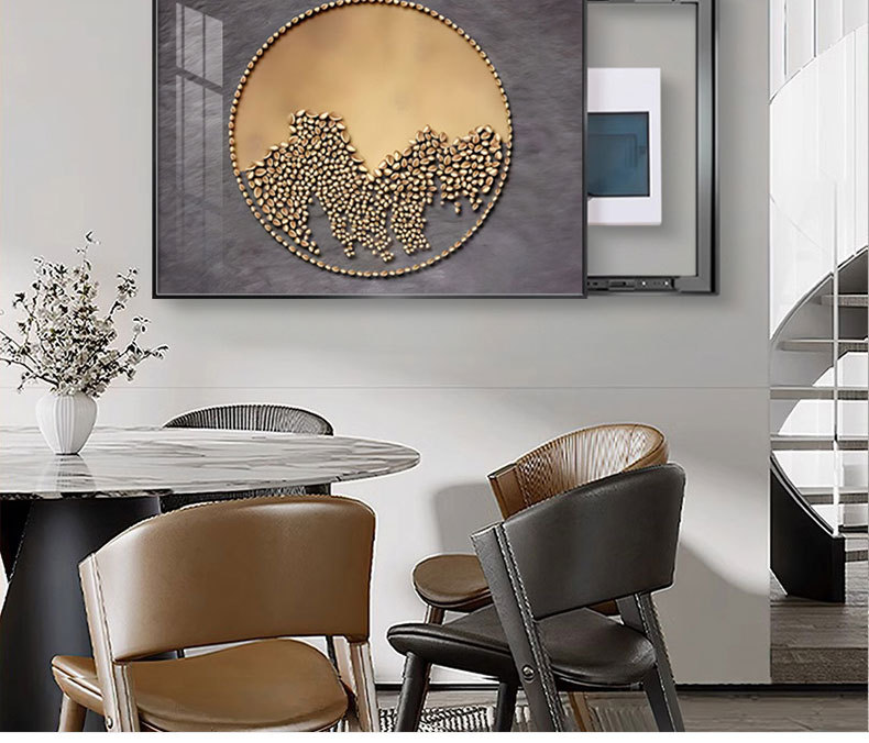 抽象电表箱高级感装饰画免打孔现代简约风客厅电闸盒盖板遮挡挂画详情18