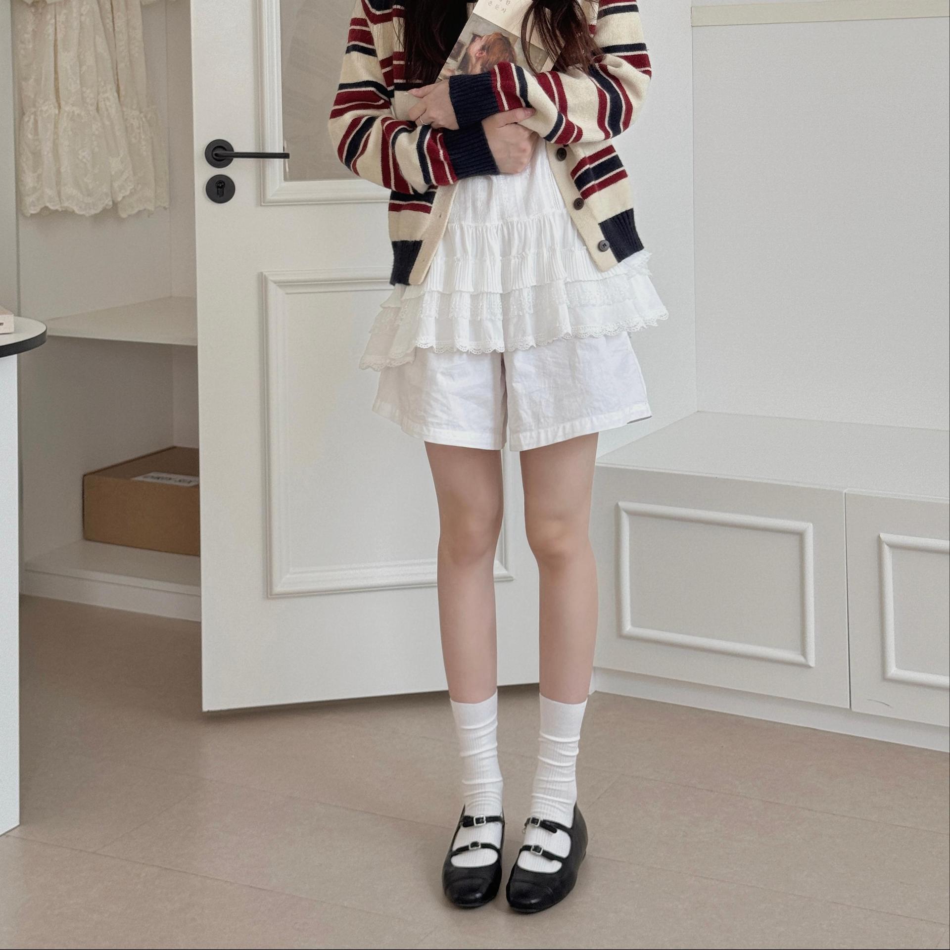 秋冬季新款袜子女无骨百搭纯棉中筒袜韩国学生ins竖抽条堆堆袜子详情10