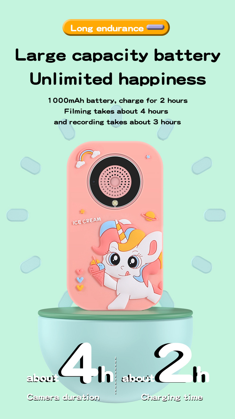 A20儿童手机相机可拍照录像 益智小孩子礼品玩具学生数码照摄相机详情9