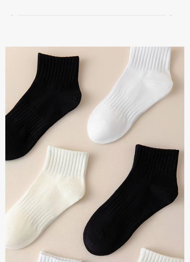 男女通用同款袜子女新款ins潮流百搭短袜春夏四季吸汗透气运动袜详情19