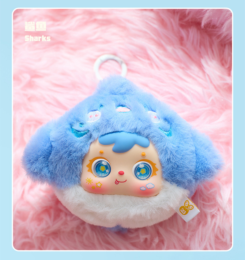 可爱萌宠三小毛(Samuel）海底总动员毛绒挂件盲盒创意女生包配饰详情23