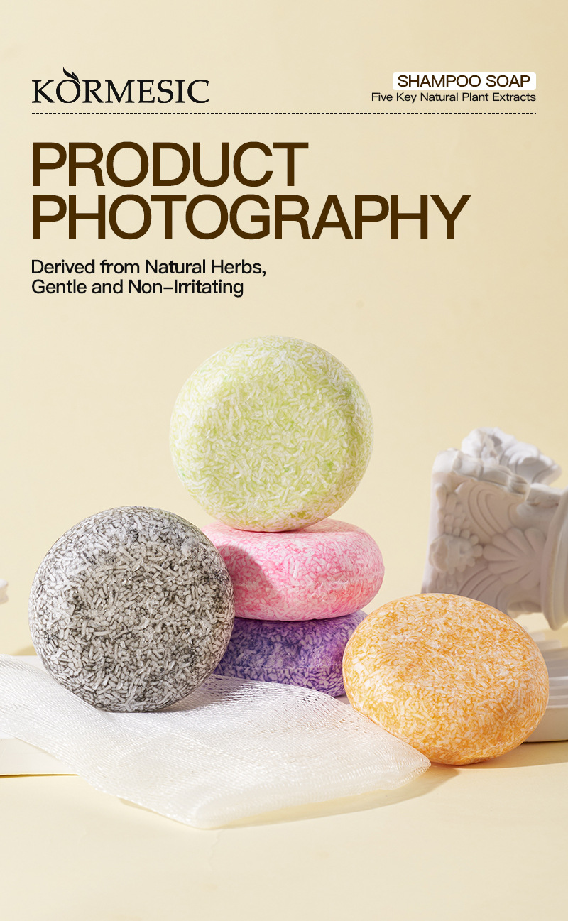 KORMESIC Anti-dandruff Shampoo bar Moisturizing and hydrating Scalp Cleansing Shampoo Bar wholesale pic 24