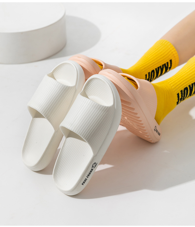 大嘴巴猴凉拖鞋纯色浴室现货批发静音凉拖详情12