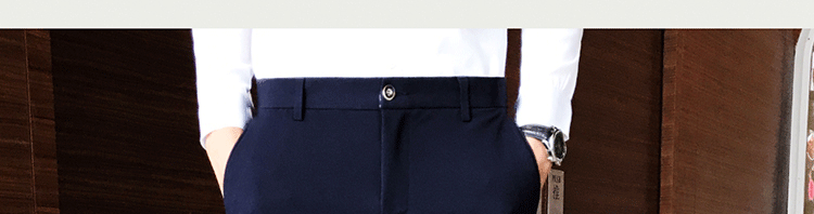 Primavera/otoño pantalones de pie slim para hombres versión coreana traje de moda pantalones premium para plankton pantalones casuales para hombres pic 18