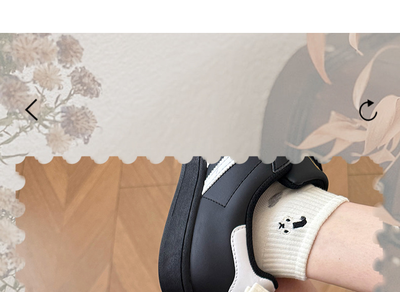 2025年夏季新款袜子女船袜低帮吸汗条纹韩版薄款灰色可爱短筒袜详情14