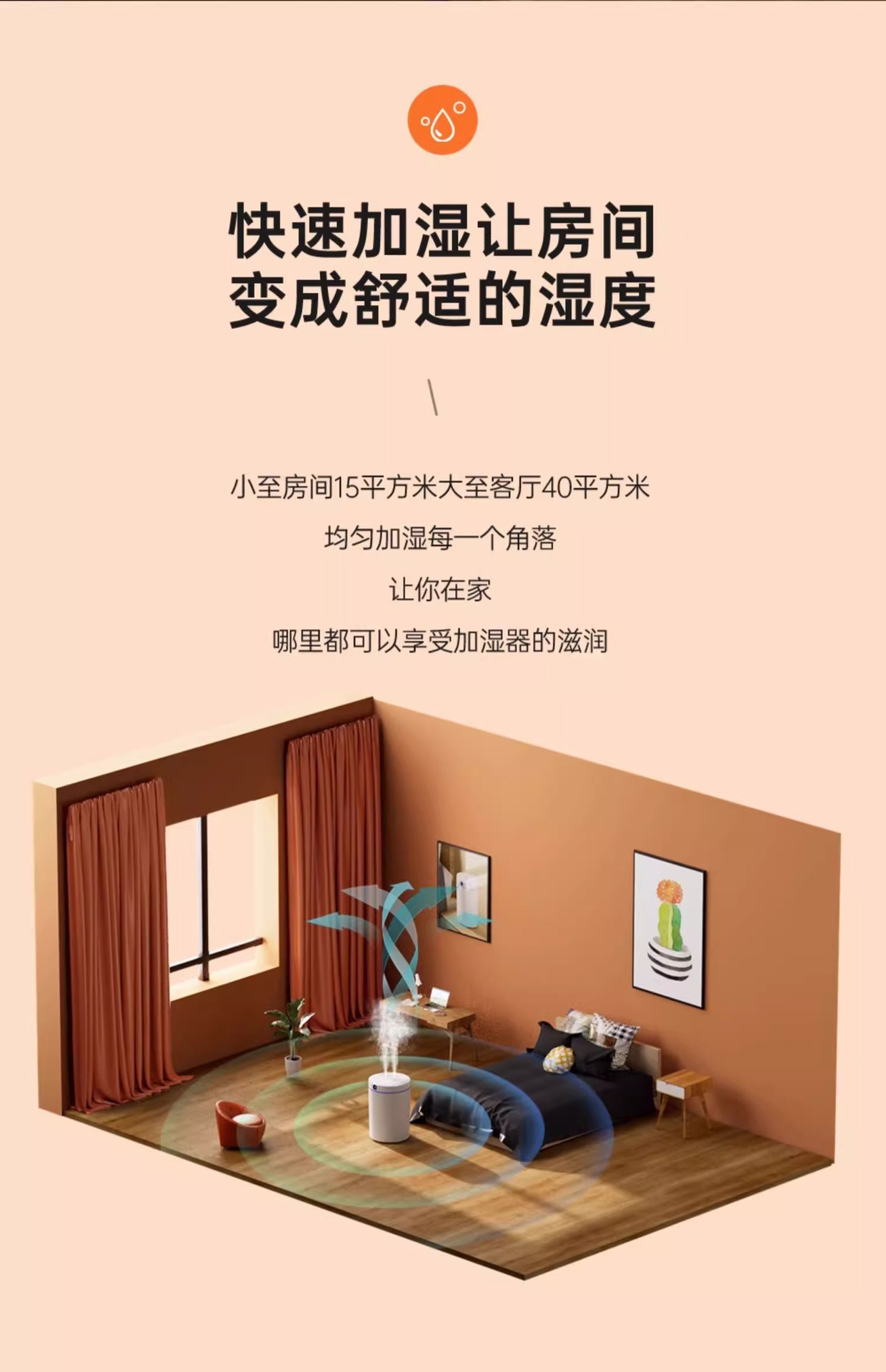 5L大容量双喷加湿器usb家用静音卧室办公室小夜灯数显加湿器批发详情17
