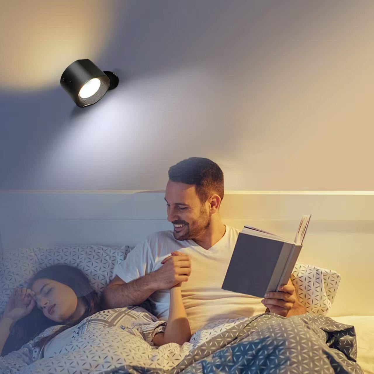 Cross-border magnetic wall lamps, adjustable eye-protecting lamps, double-sided luminous staircase lamps, modern and simple outdoor corridor passageway lamps pic 9