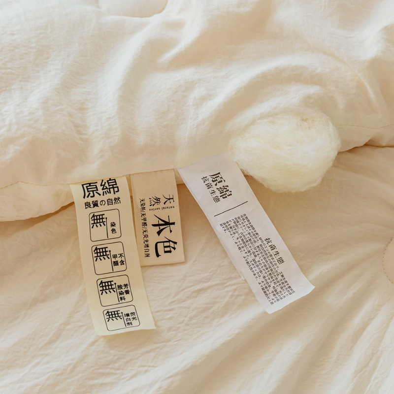 A类母婴大豆纤维被原棉加厚冬被宿舍酒店春秋夏被芯高端礼品被子详情24