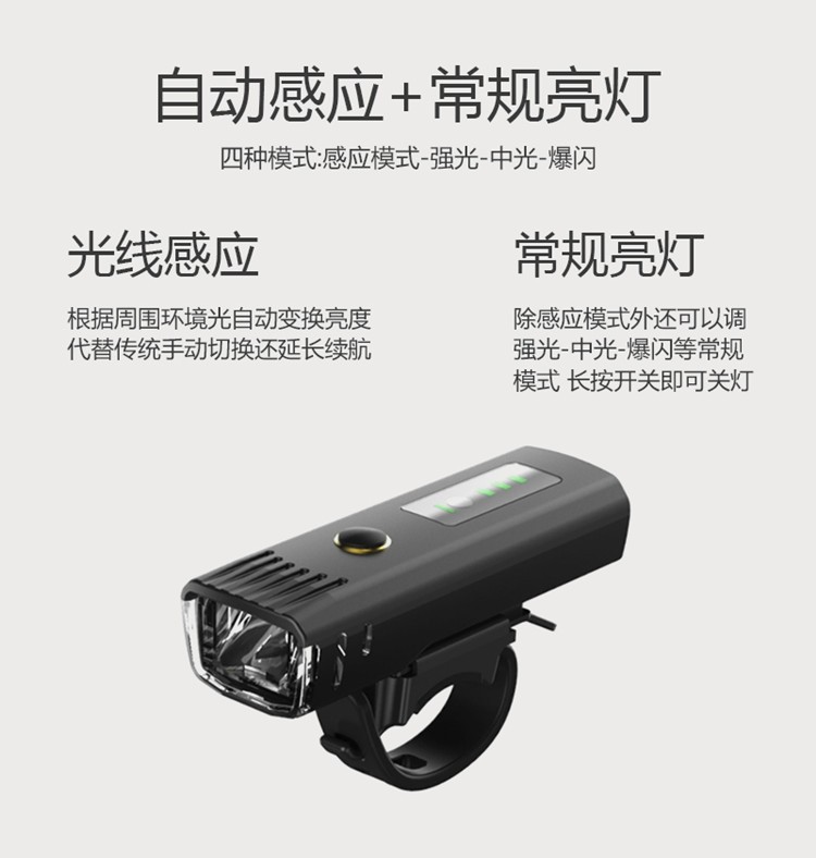 Dual T6 bicycle headlights, usb charging outdoor cycling lights, electric red light warning lighting, bicycle headlights for cycling pic 19