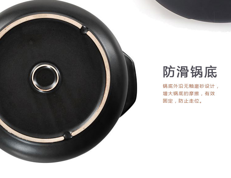 Jiading Open Flame High-temperature resistant Clay pot Ceramic dry-fired pot Commercial large-capacity soup pot, hot pot soup pot clay pot pic 19