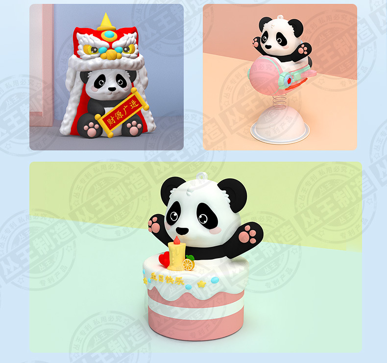 PVC软胶卡通盲盒公仔定制立体可爱礼品个性潮玩解压玩偶摆件定做国潮详情10