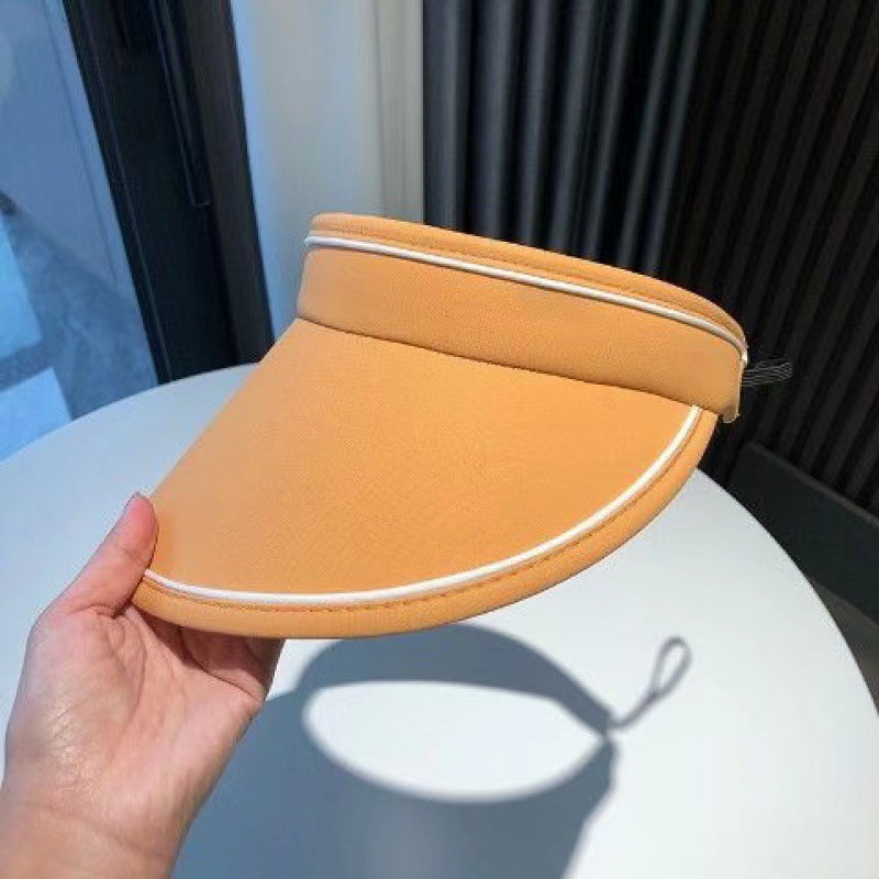 韩版uv空顶遮阳防晒帽子防紫外线大帽檐户外骑行防紫外线可折叠夏详情23