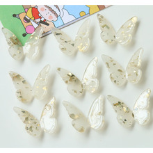 Simple and versatile, long, flowing sand, wavy plate diy accessories, hair clips, hair ornaments, mobile phone case materials wholesale pic 7