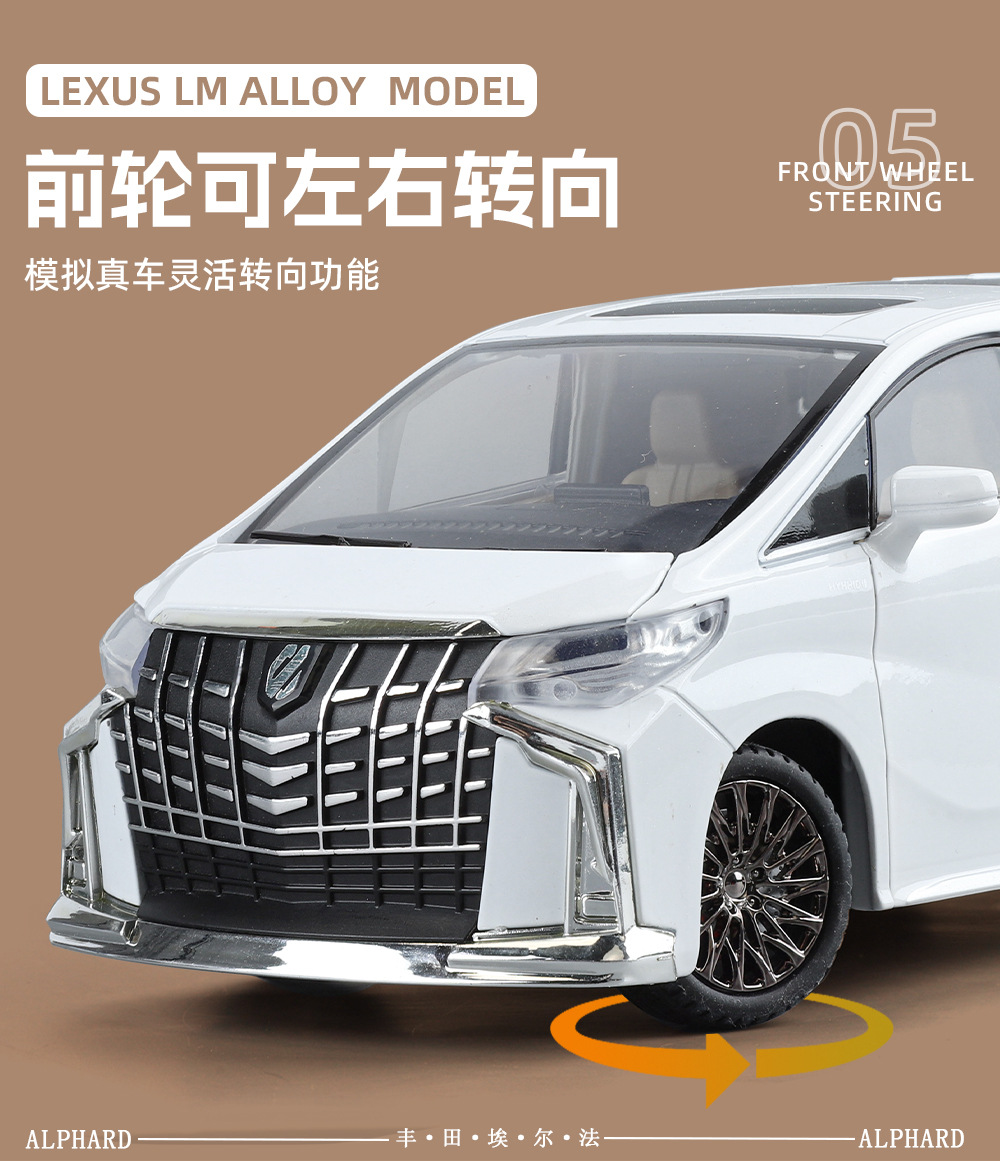 Модель коллекционной машины toyota elphv с дистанционно управляемой акустической моделью pic 9