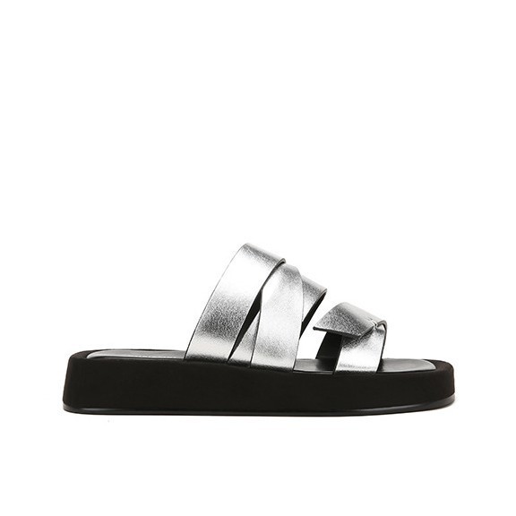 绕带拖~方头厚底交叉绑带凉拖女外穿夏季松糕底休闲沙滩一字拖鞋详情14