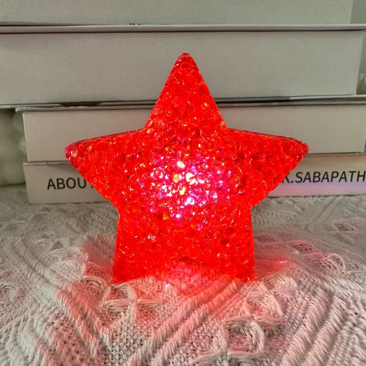 创意手持小星星夜灯手腕表演手拿发光五角星道具演唱会氛围灯批发详情19