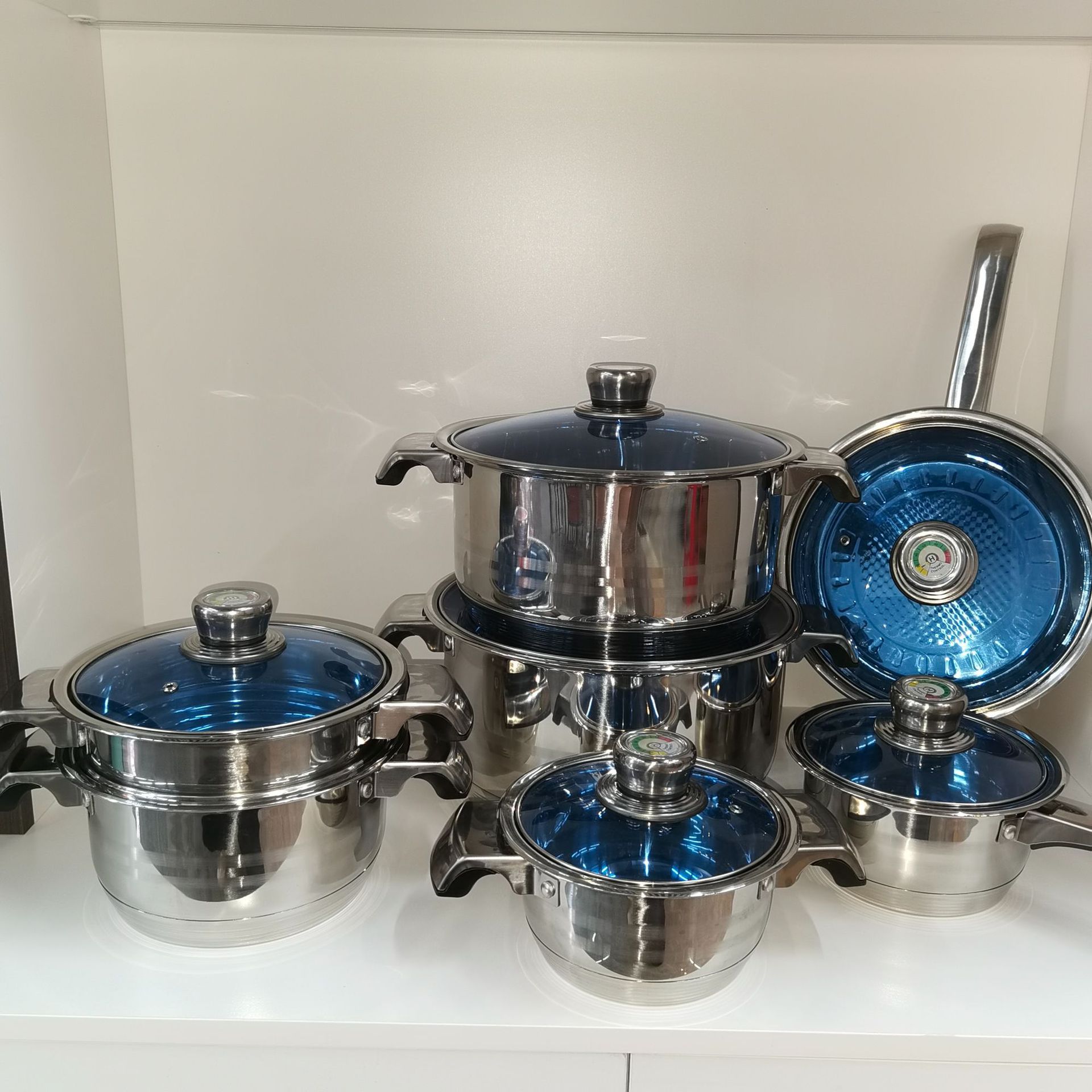 加工外贸锅具套装不锈钢加厚厨具厨房锅具跨境加厚50件套锅跨境详情7