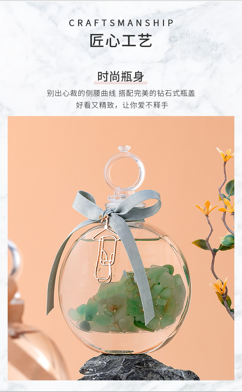 Factory direct sales of essential oil crystal stones, flameless aromatherapy, high-end household air freshener, bathroom and living room diffuser stones, fragrance aromatherapy essential oil crystal stones wholesale pic 12